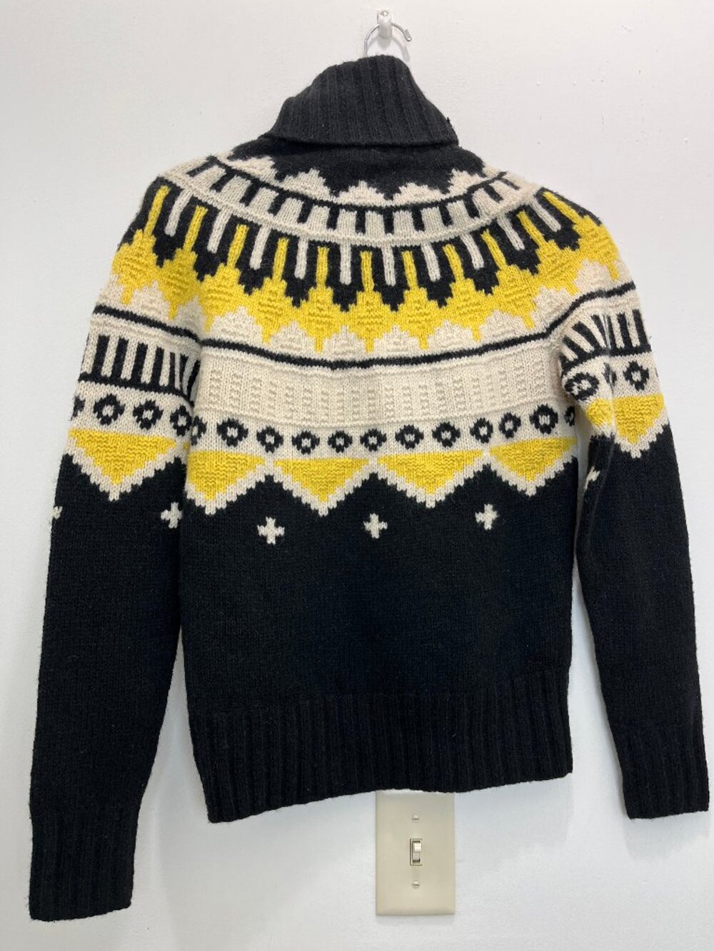 Ralph Lauren Women Turtleneck Hand Knit Sweater M Merino Wool Angora Rabbit hair - Picture 3 of 10